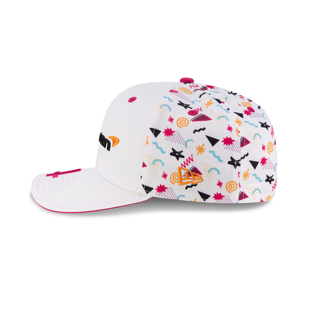 McLaren Miami Lando Norris New Era 9SEVENTY SS Baseballkappe Weiß 🔥