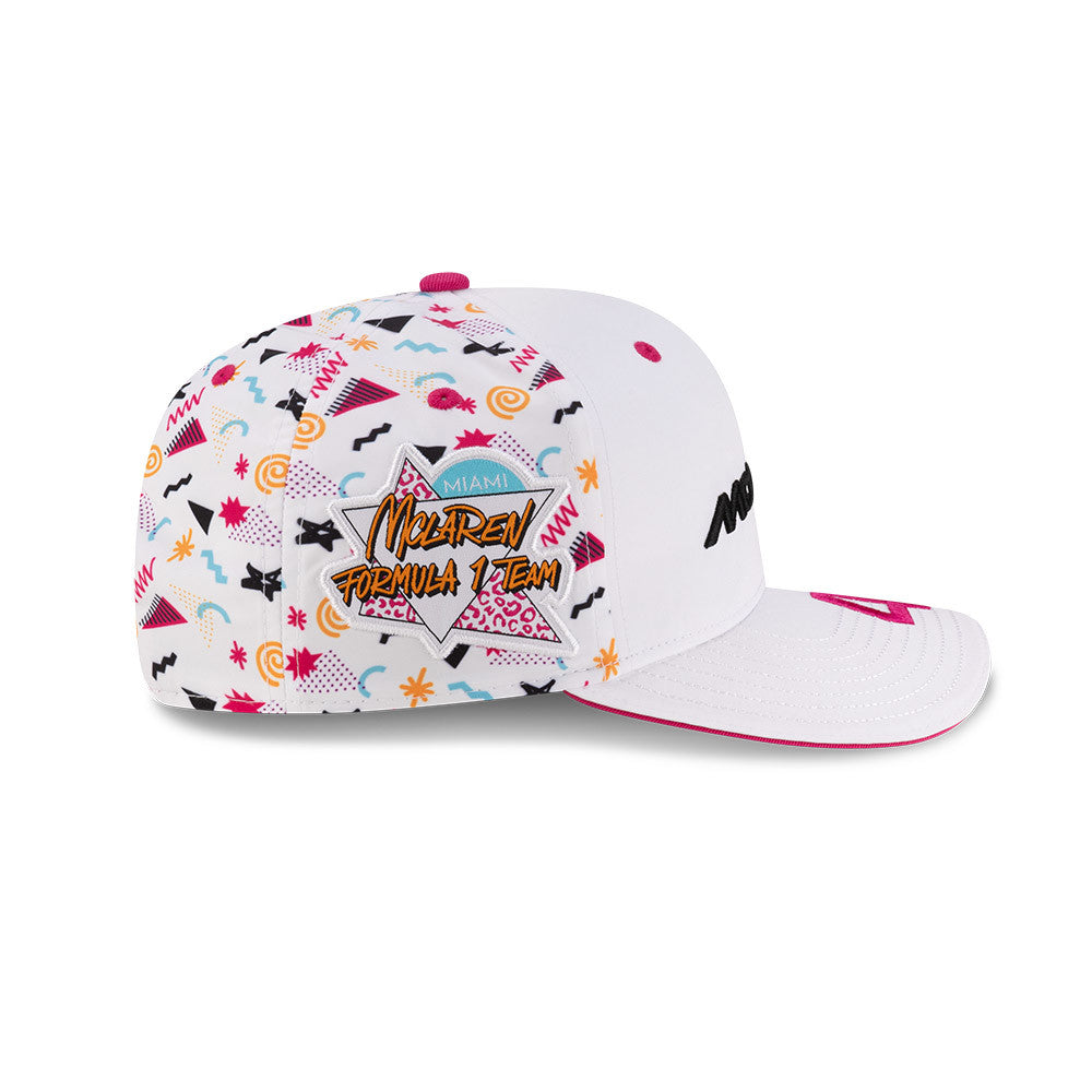 McLaren Miami Lando Norris New Era 9SEVENTY SS Baseballkappe Weiß 🔥