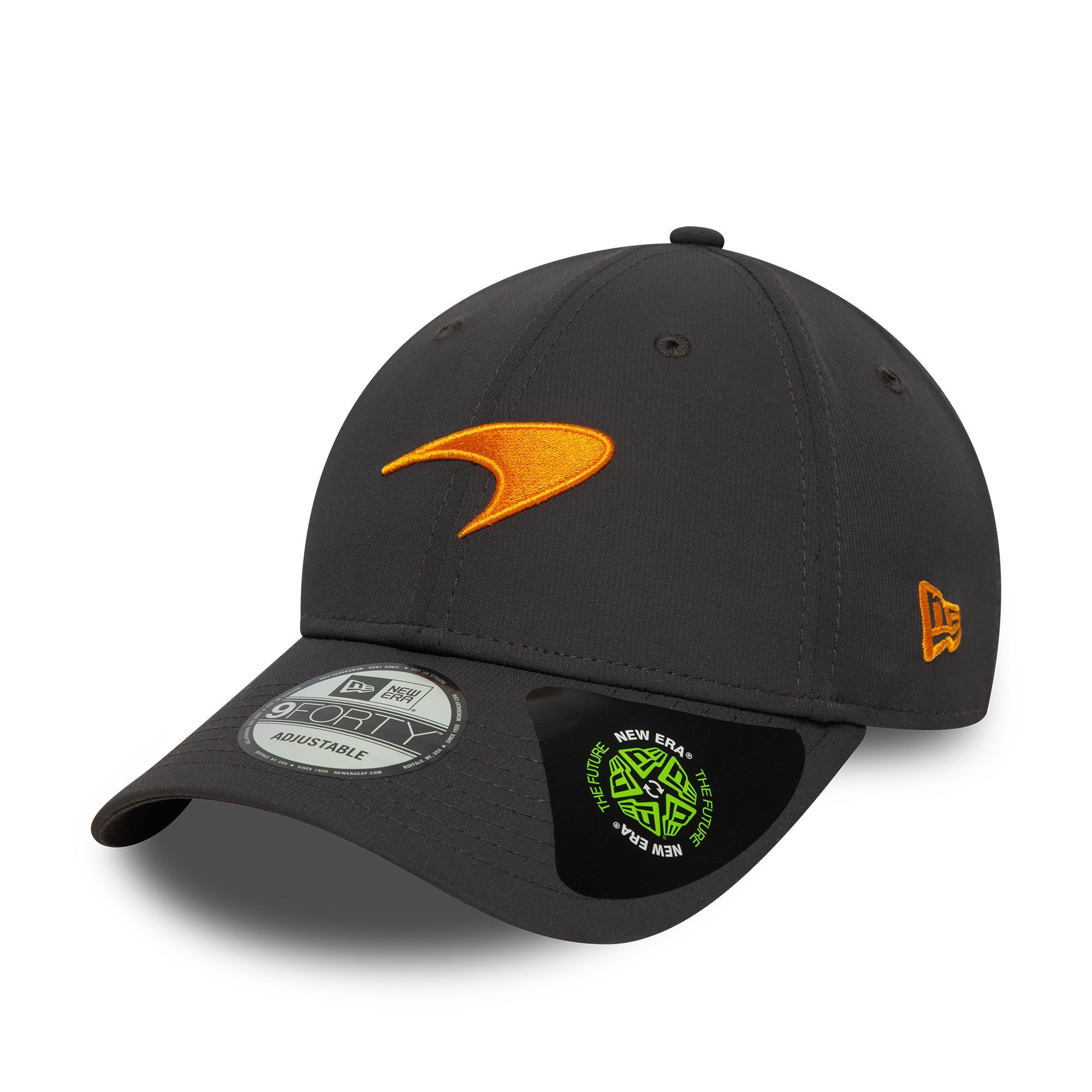Berretto da baseball McLaren, New Era, HQ 9FORTY, Antracite 🔥