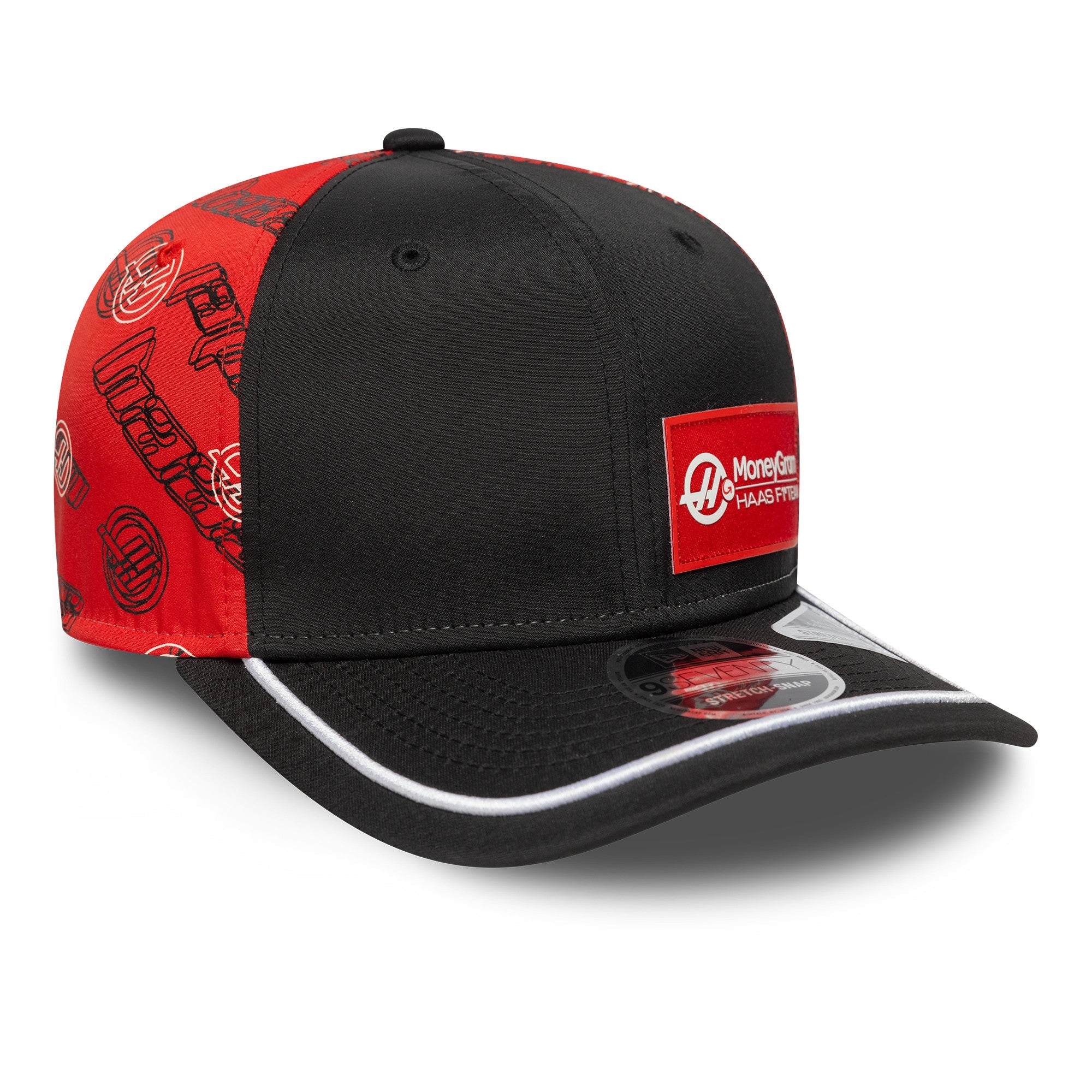 Haas F1 Baseball Cap, Japan, New Era, 9SEVENTY SS, Black 🔥
