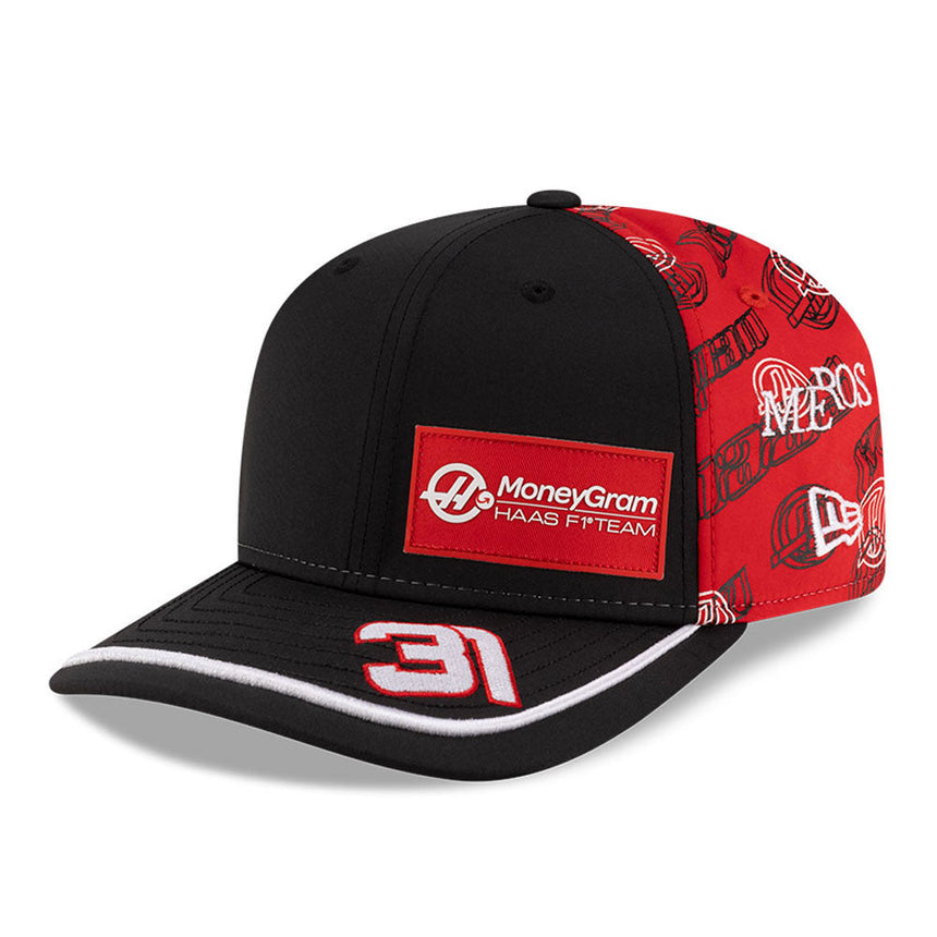 Cappellino da baseball Haas F1, Giappone SE, Esteban Ocon, New Era, 9SEVENTY, nero 🔥