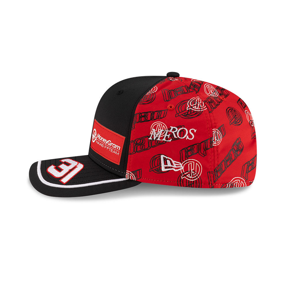 Haas F1 Baseball Cap, Japan SE, Esteban Ocon, New Era, 9SEVENTY, Black 🔥