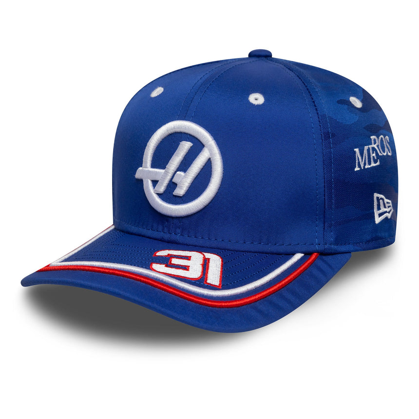Cappellino da baseball Haas F1, Silverstone, Esteban Ocon, New Era, 9SEVENTY SS, Multicolore 🔥