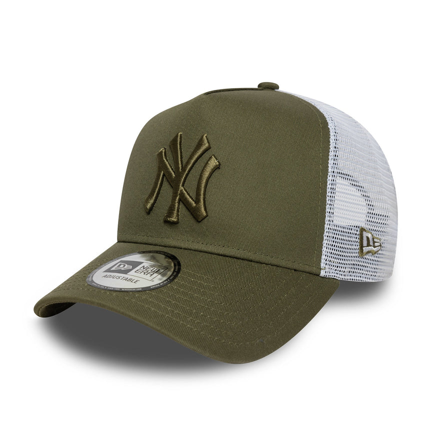 Cappellino New York Yankees, New Era, trucker, essenziale, kaki