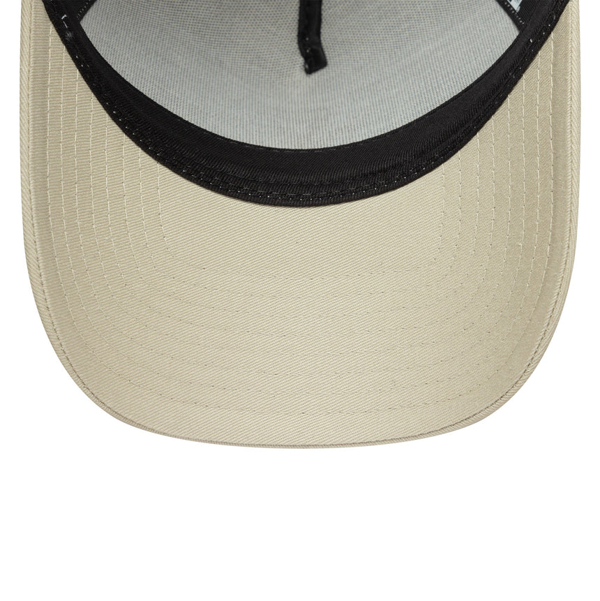 Cappellino New York Yankees, New Era, trucker, essenziale, beige