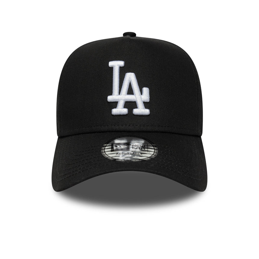 Cappellino Los Angeles Dodgers, New Era, 9FORTY, essenziale, A-frame, nero