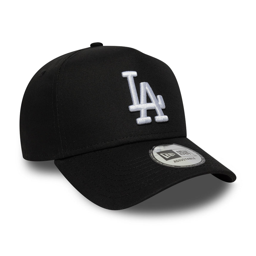 Cappellino Los Angeles Dodgers, New Era, 9FORTY, essenziale, A-frame, nero