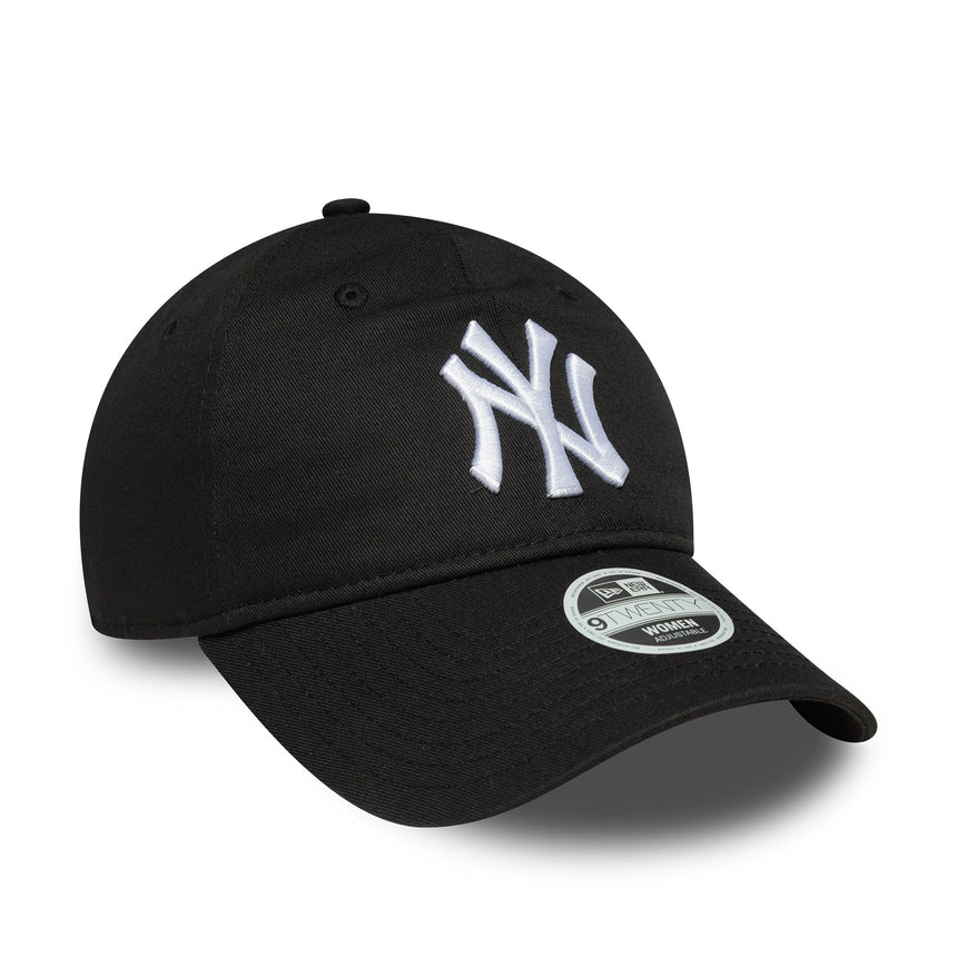 Cappellino New York Yankees, New Era, 9TWENTY, essenziale per donne, nero