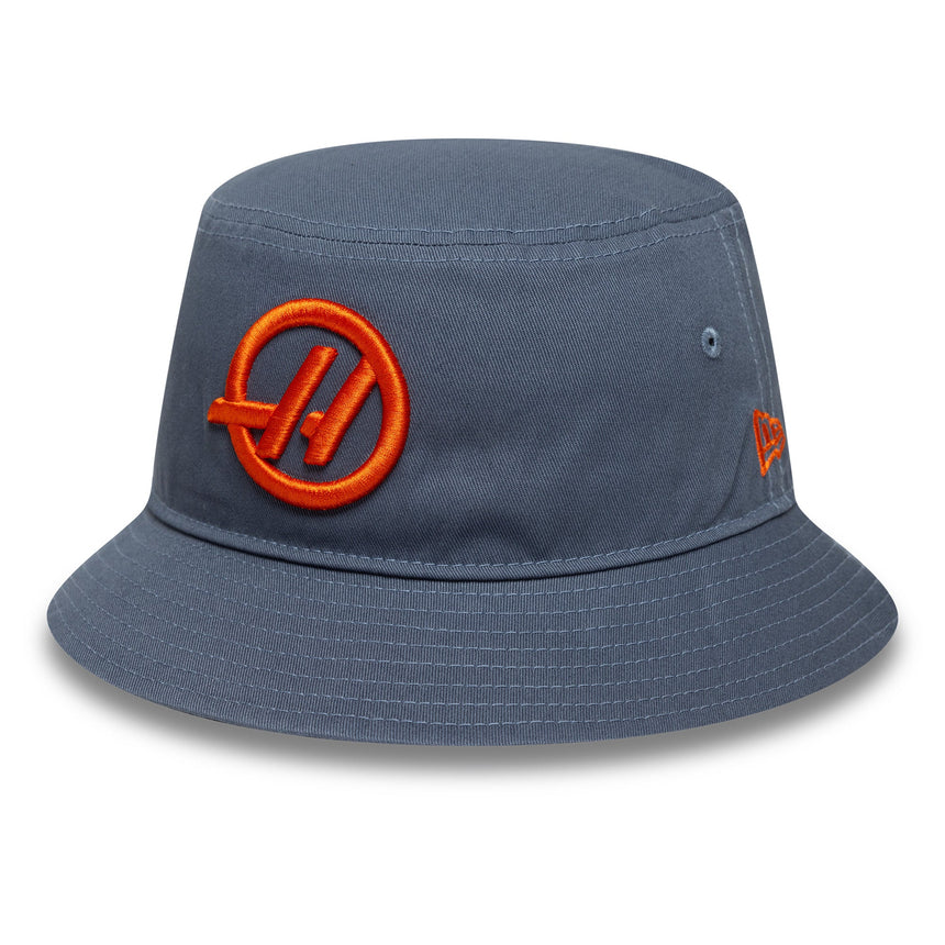 Cappello a secchiello Haas, stagionale, con linea affusolata, New Era, 9FORTY, blu