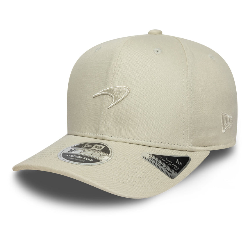 Cappellino McLaren, stagione, New Era, 9FORTY, beige