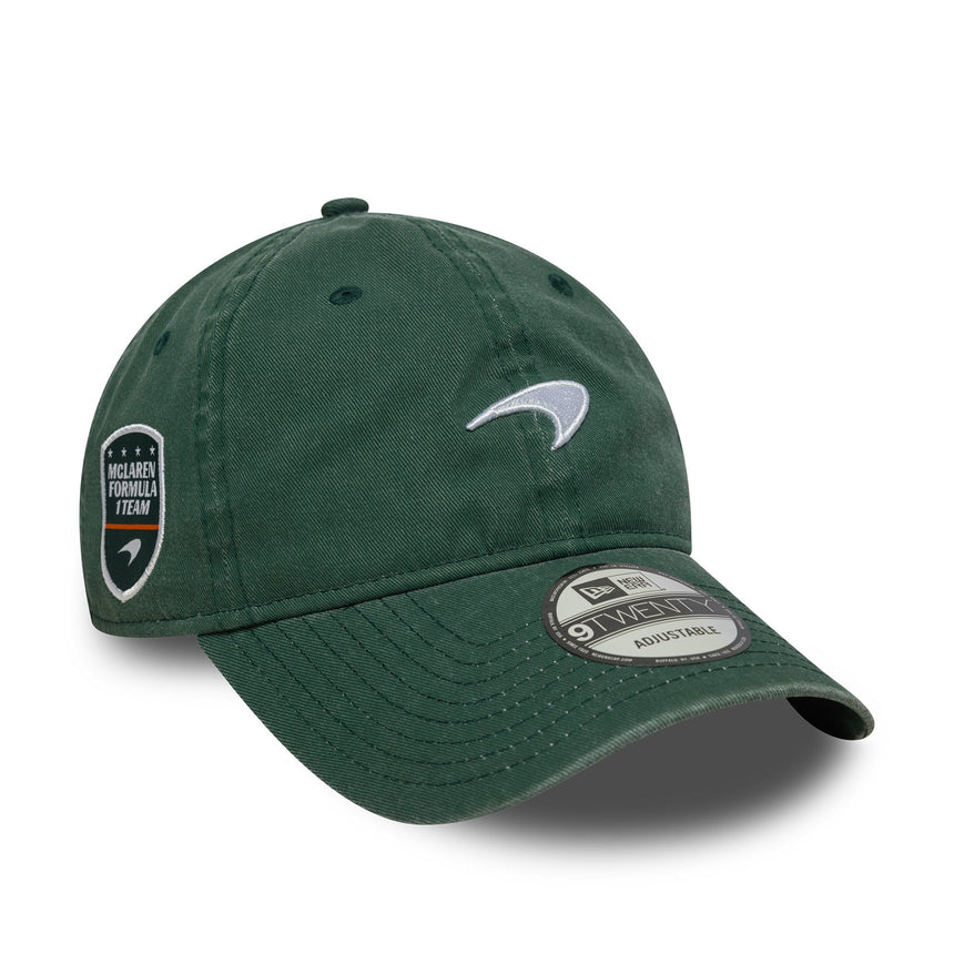 Cappellino McLaren, lavato, New Era, 9TWENTY, verde