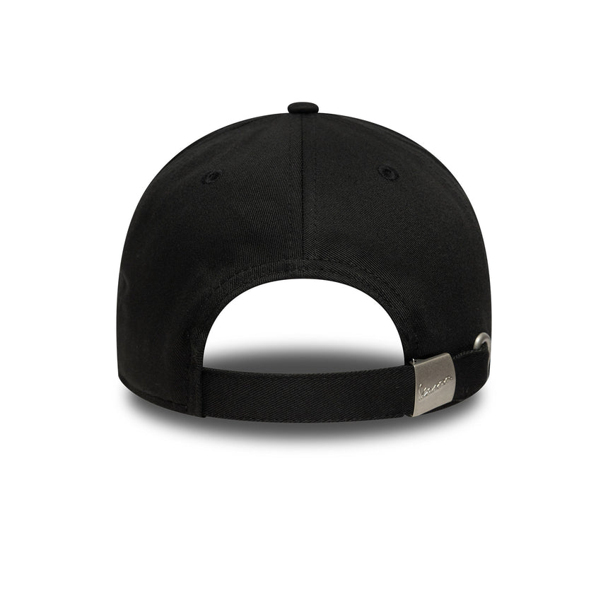 Cappellino Vespa, stagionale, New Era 9FORTY, nero