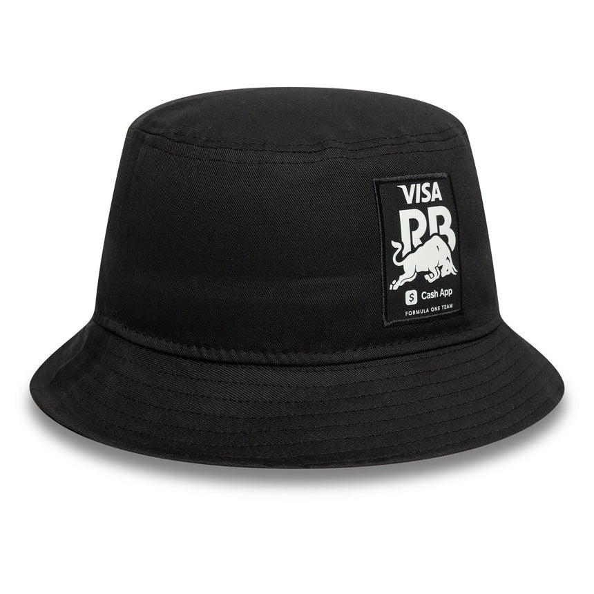 Cappello a secchiello Visa RB, stagionale, affusolato, New Era, 9FORTY, nero