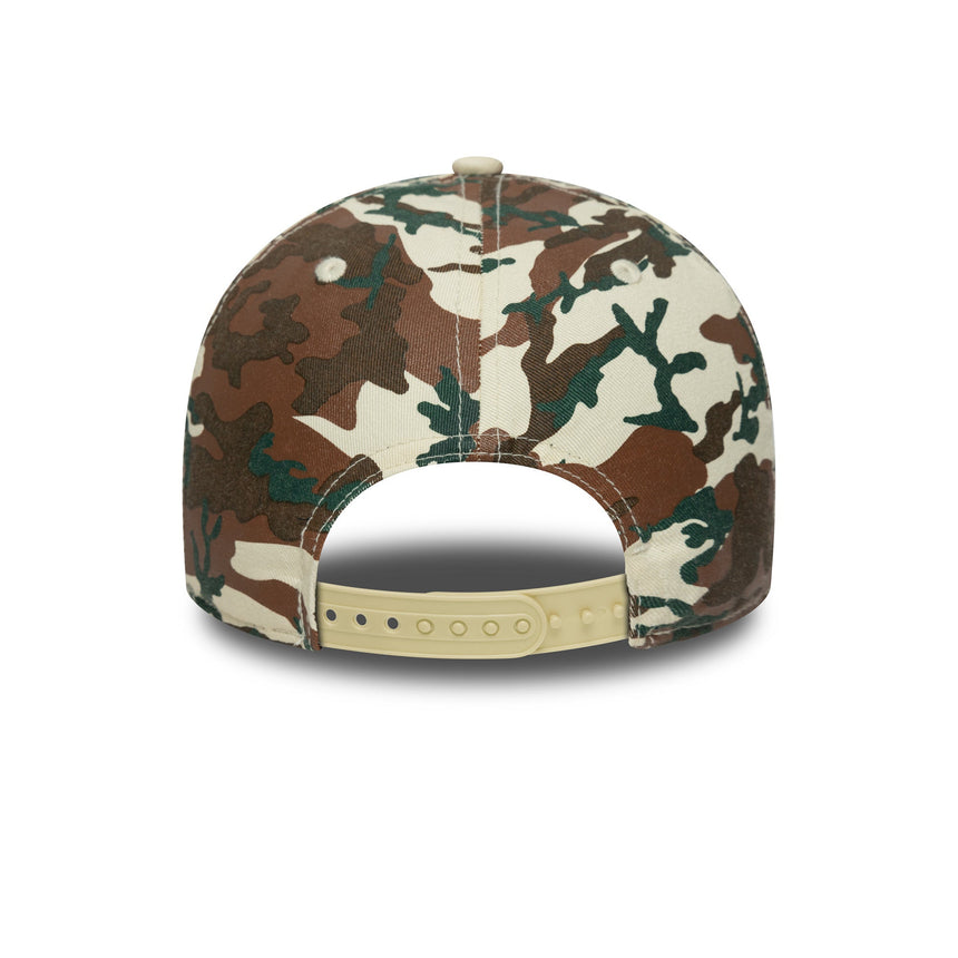 Cappellino Ducati Scrambler camo, New Era, 9FORTY, beige
