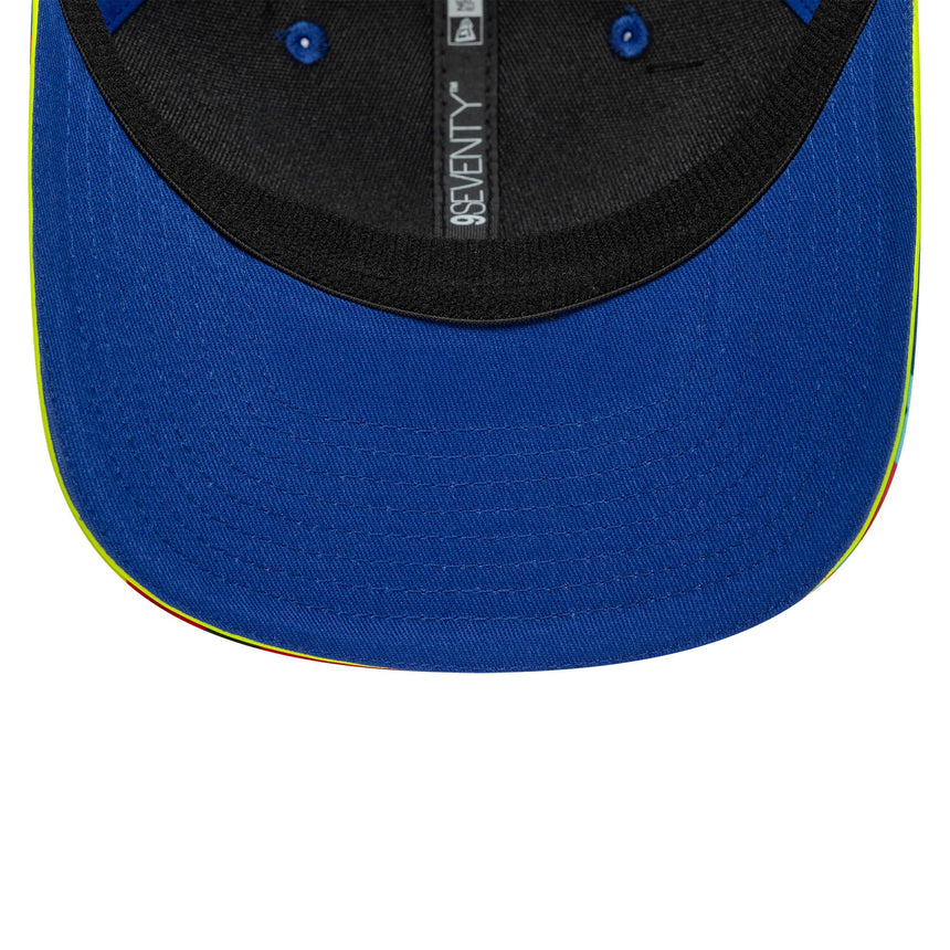 Valentio Rossi #46 berretto trucker VR46 New Era 9SEVENTY blu