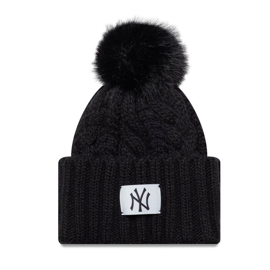 Berretto New York Yankees, Donna, bordo largo, New Era, nero