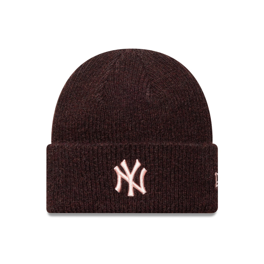 Berretto da donna New York Yankees con bordo largo, New Era, rosso