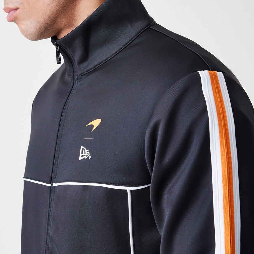 Maglione McLaren, con cerniera completa, New Era, nero