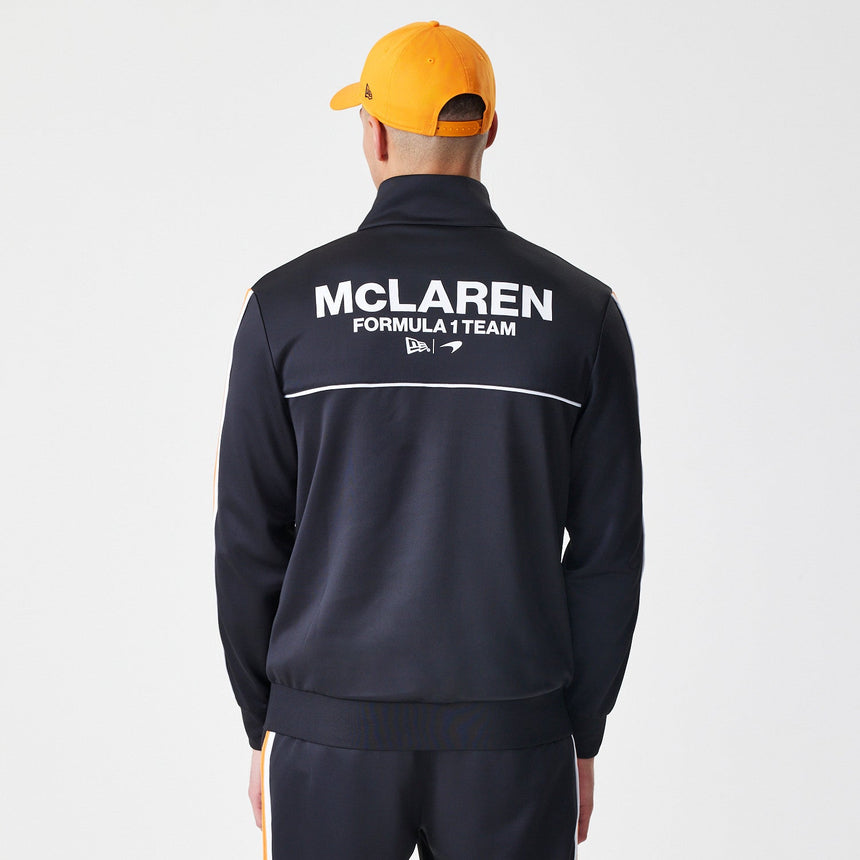 Maglione McLaren, con cerniera completa, New Era, nero