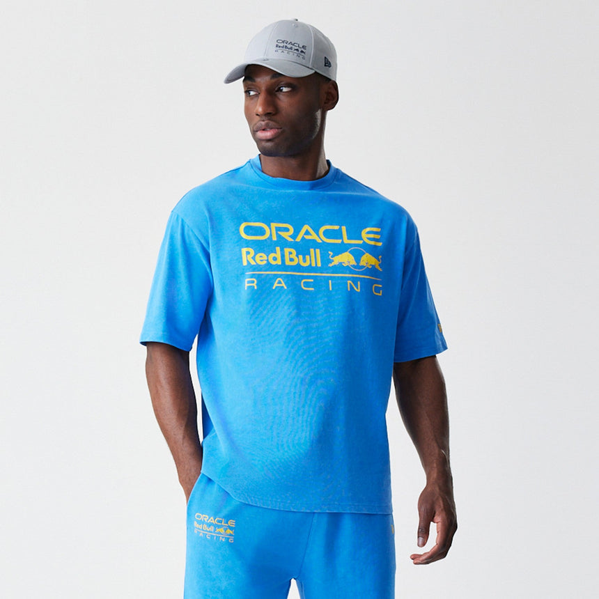 Maglietta Red Bull Racing, oversize, New Era, blu
