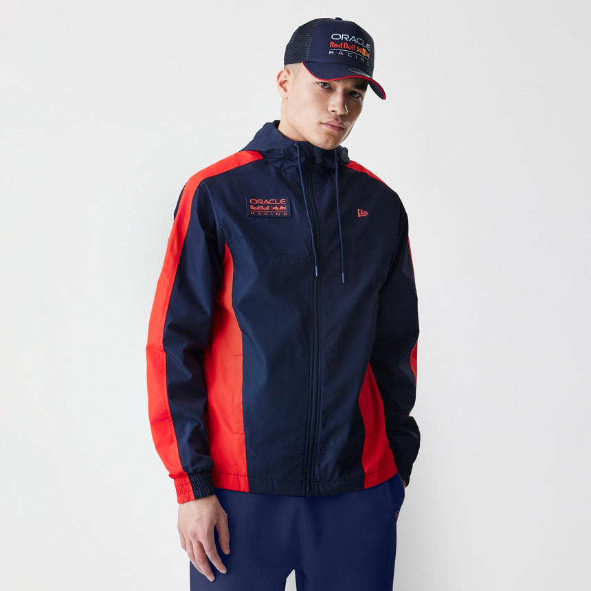 Giacca Red Bull Racing Windrunner New Era Blu