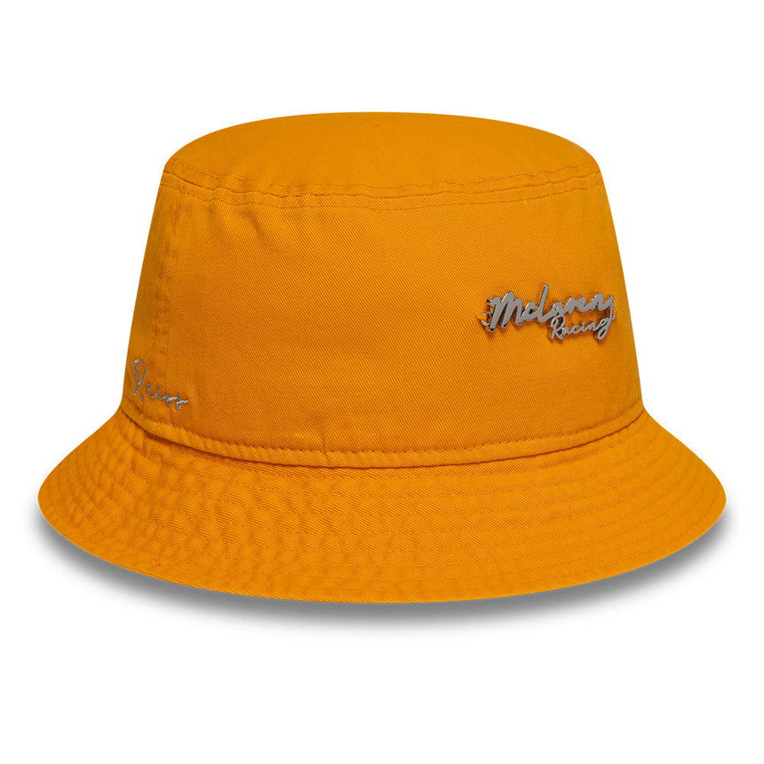 Cappello a secchiello McLaren x Reiss, affusolato, New Era, arancione