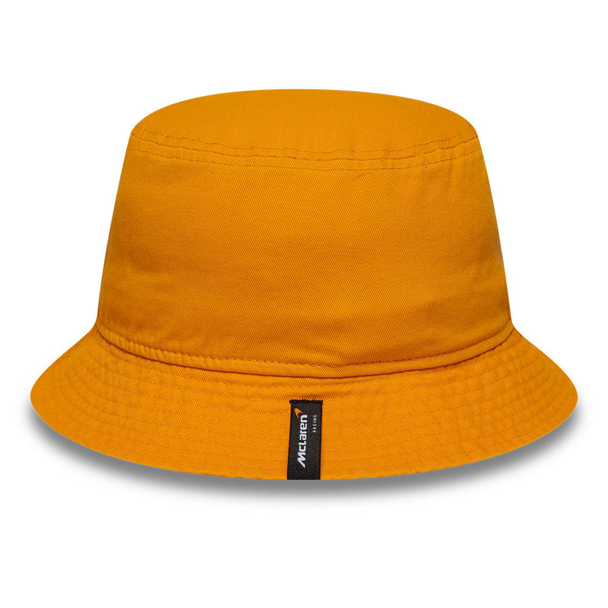 Cappello a secchiello McLaren x Reiss, affusolato, New Era, arancione