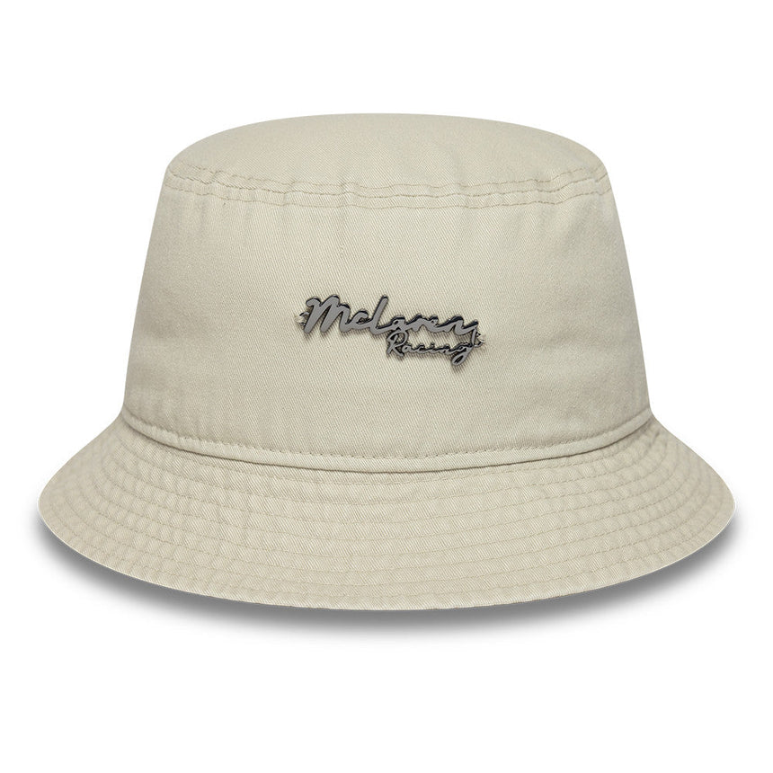 Cappello bucket McLaren x Reiss, affusolato, New Era, bianco