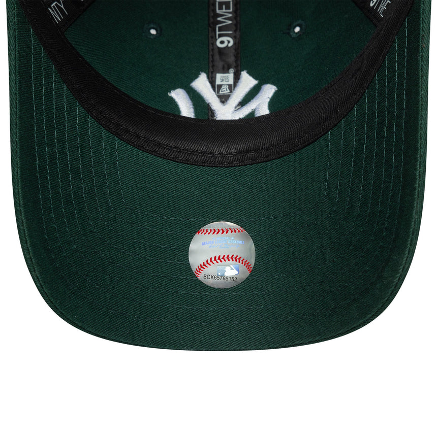Cappellino dei New York Yankees, Cappellino da donna ESS 9TWENTY, New Era, 9TWENTY, verde, verde