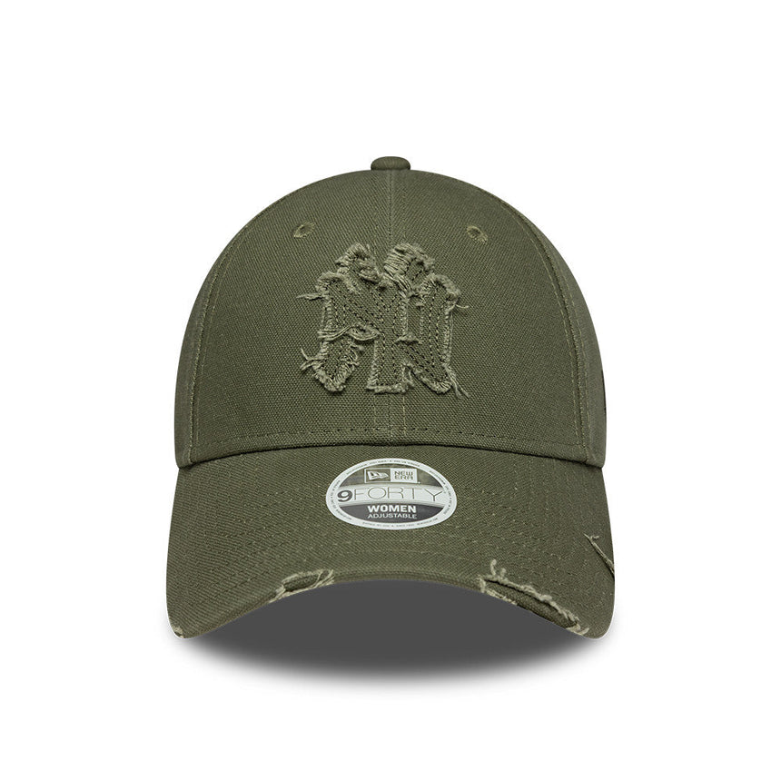 Cappellino dei New York Yankees, spilla usurata, New Era, 9FORTY, marrone