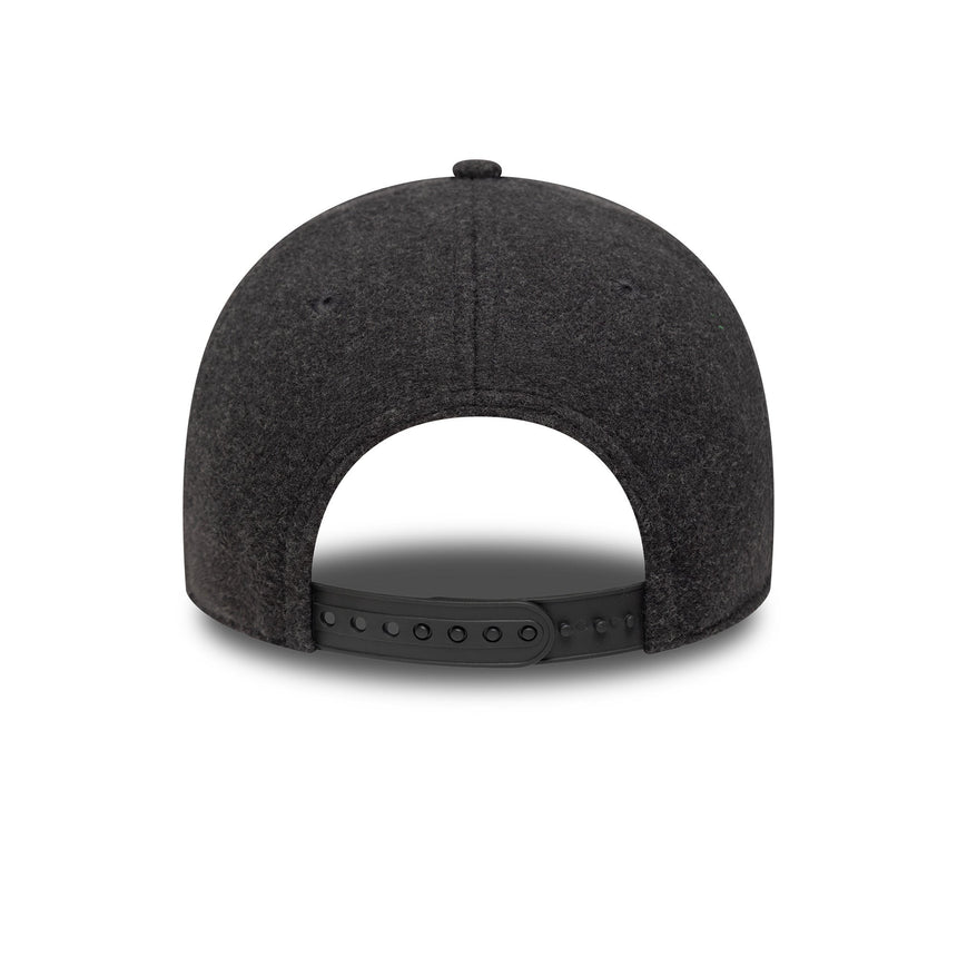 Cappellino Chicago Bulls, lana Melton, modello 9FORTY, Chicago Bulls, grigio