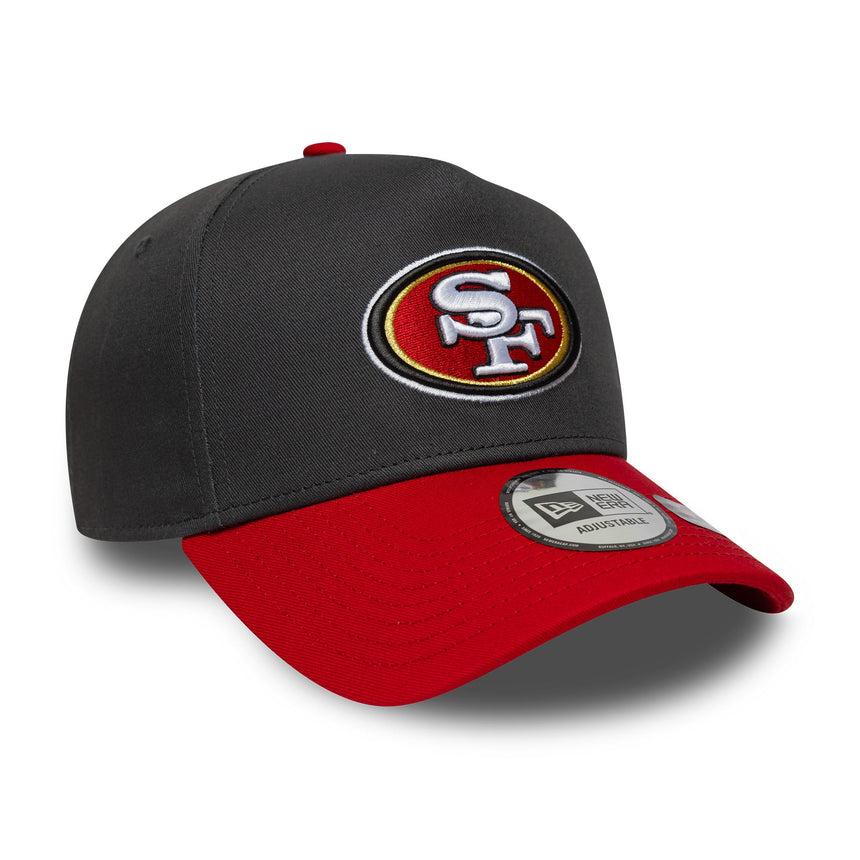 Cappellino 49ers di San Francisco, A-Frame, New Era, grigio