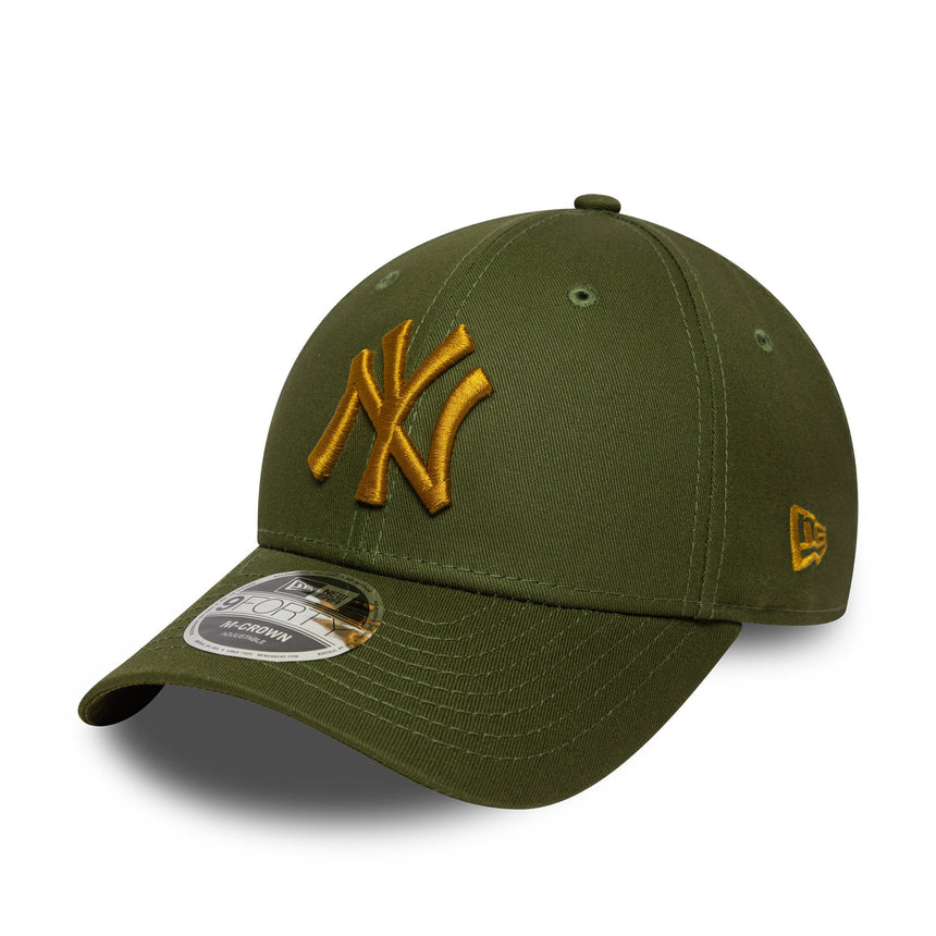 Cappellino dei New York Yankees, toppa World Series, New Era, 9FORTY, verde