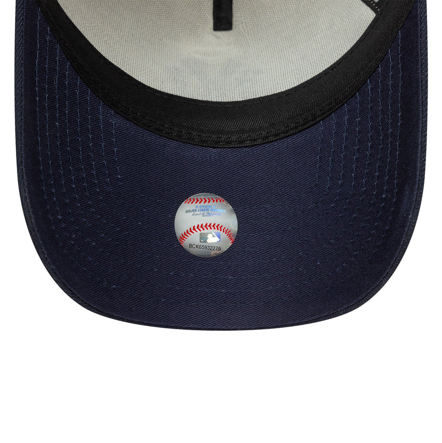 Cappellino New York Yankees con toppa, New Era, 9FORTY, A-frame, colore beige