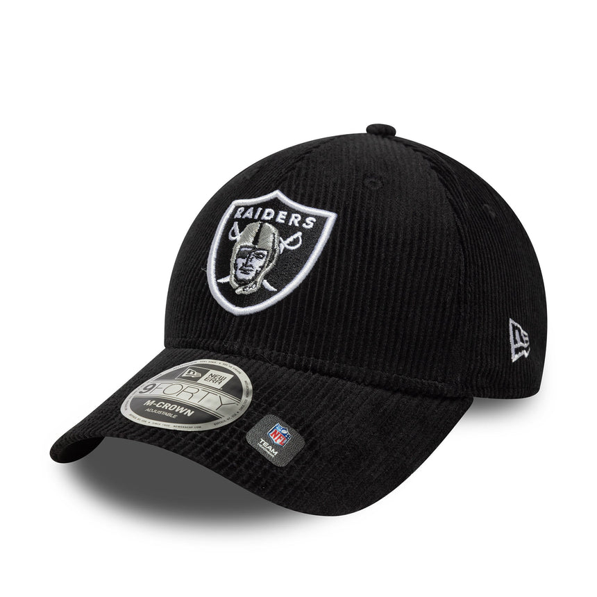 Cappellino Las Vegas Raiders, cordino, New Era, 9FORTY, nero