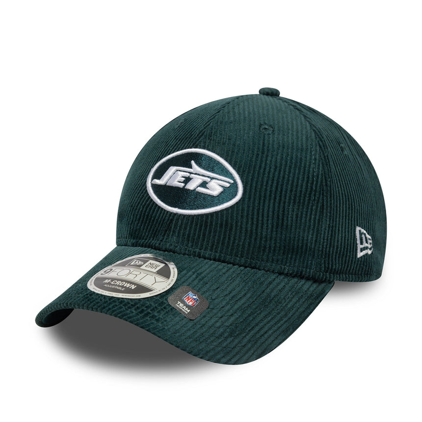 Cappello New York Jets con cordino, New Era, 9FORTY, DET, verde