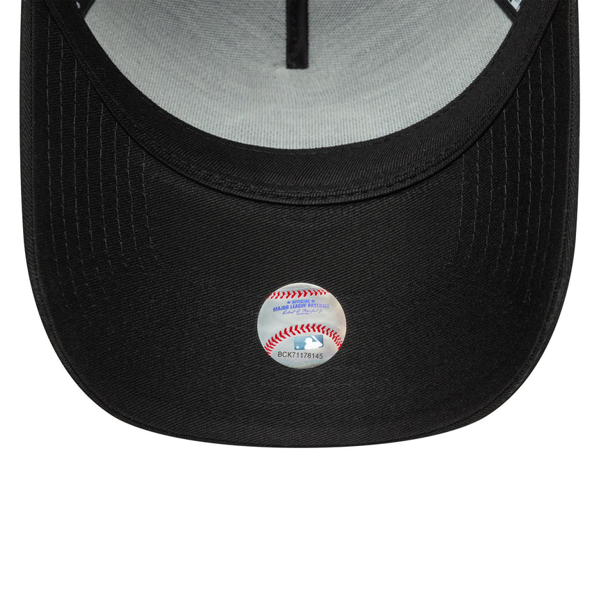 Cappellino New York Yankees, spilla a contorno, New Era, 9FORTY, nero