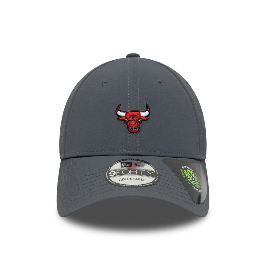 Cappellino Chicago Bulls, riciclato, 9FORTY, New Era, grigio