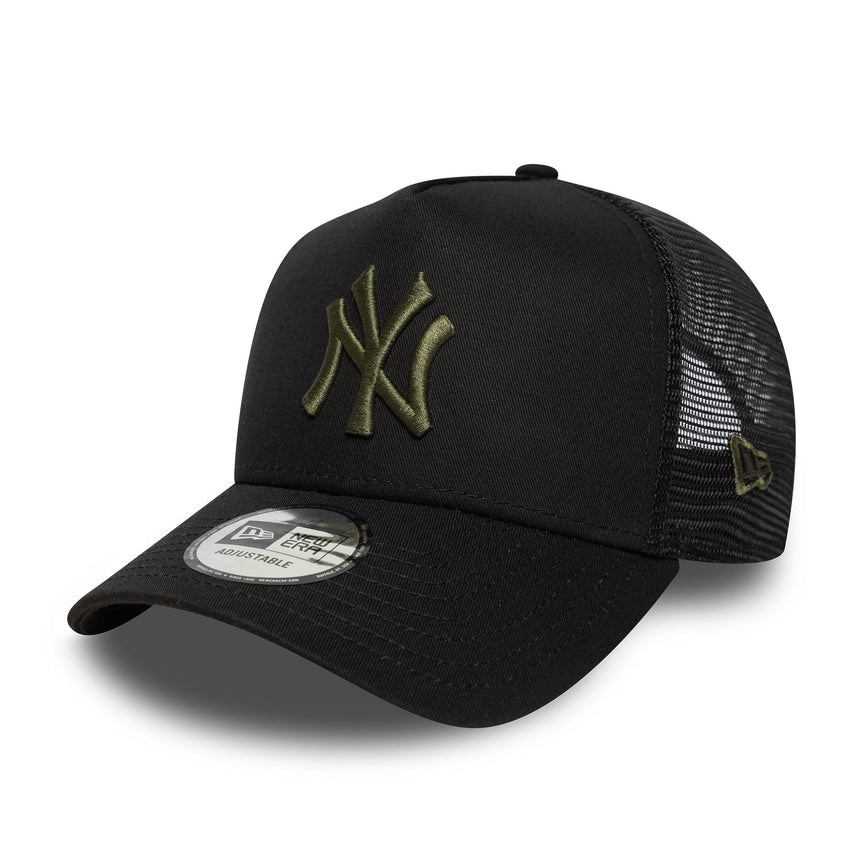 Cappellino trucker dei New York Yankees, Essenziale della lega, RIG, Nero