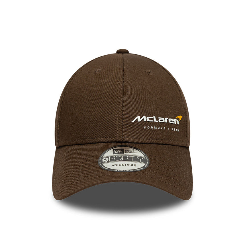 Cappellino McLaren Essential, New Era, 9FORTY, marrone
