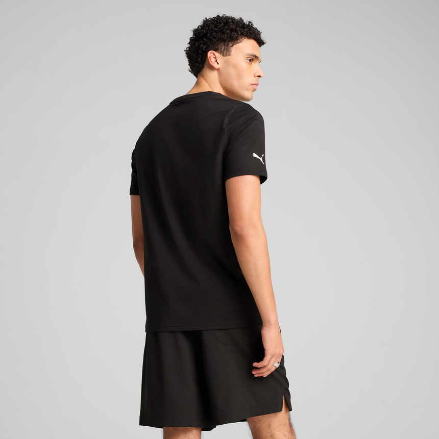 Maglietta con logo BMW, Puma, Essential, MMS, nera 🔥