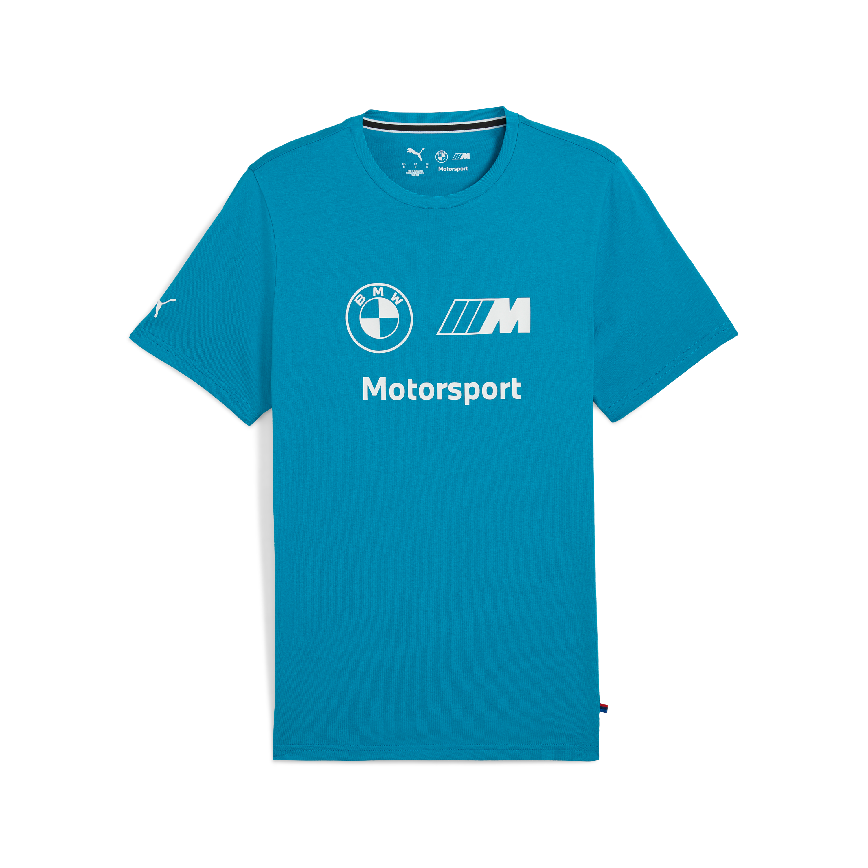 Maglietta con logo BMW, Puma, Essential, MMS, blu 🔥