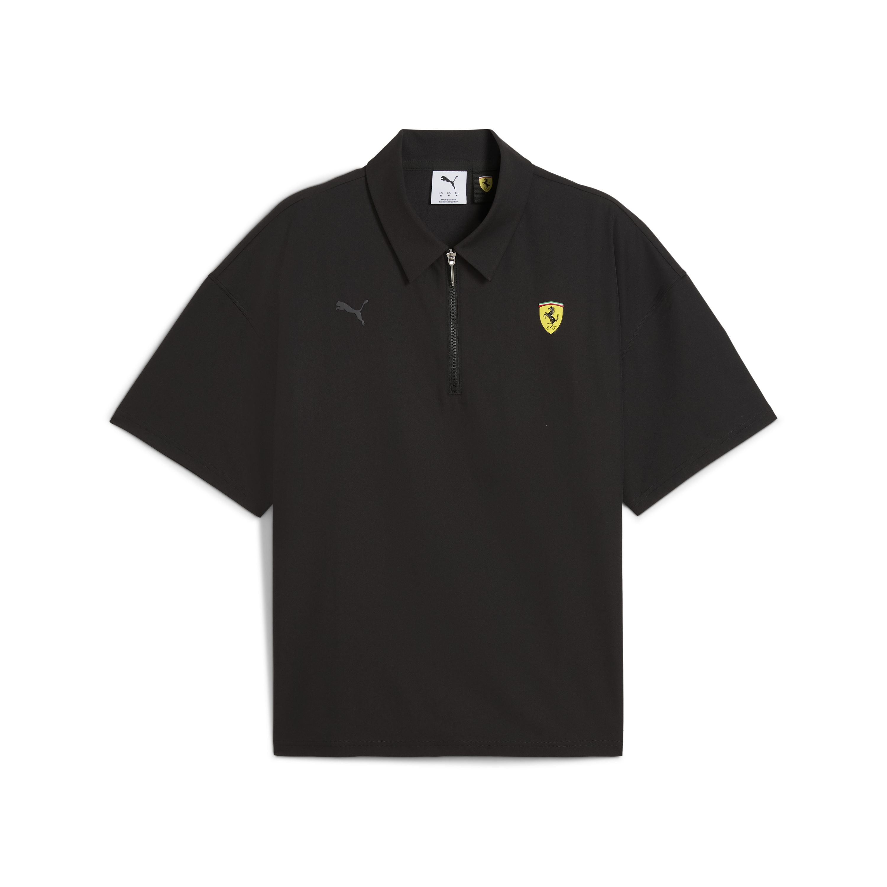 Polo Ferrari, Puma, premium, nero 🔥
