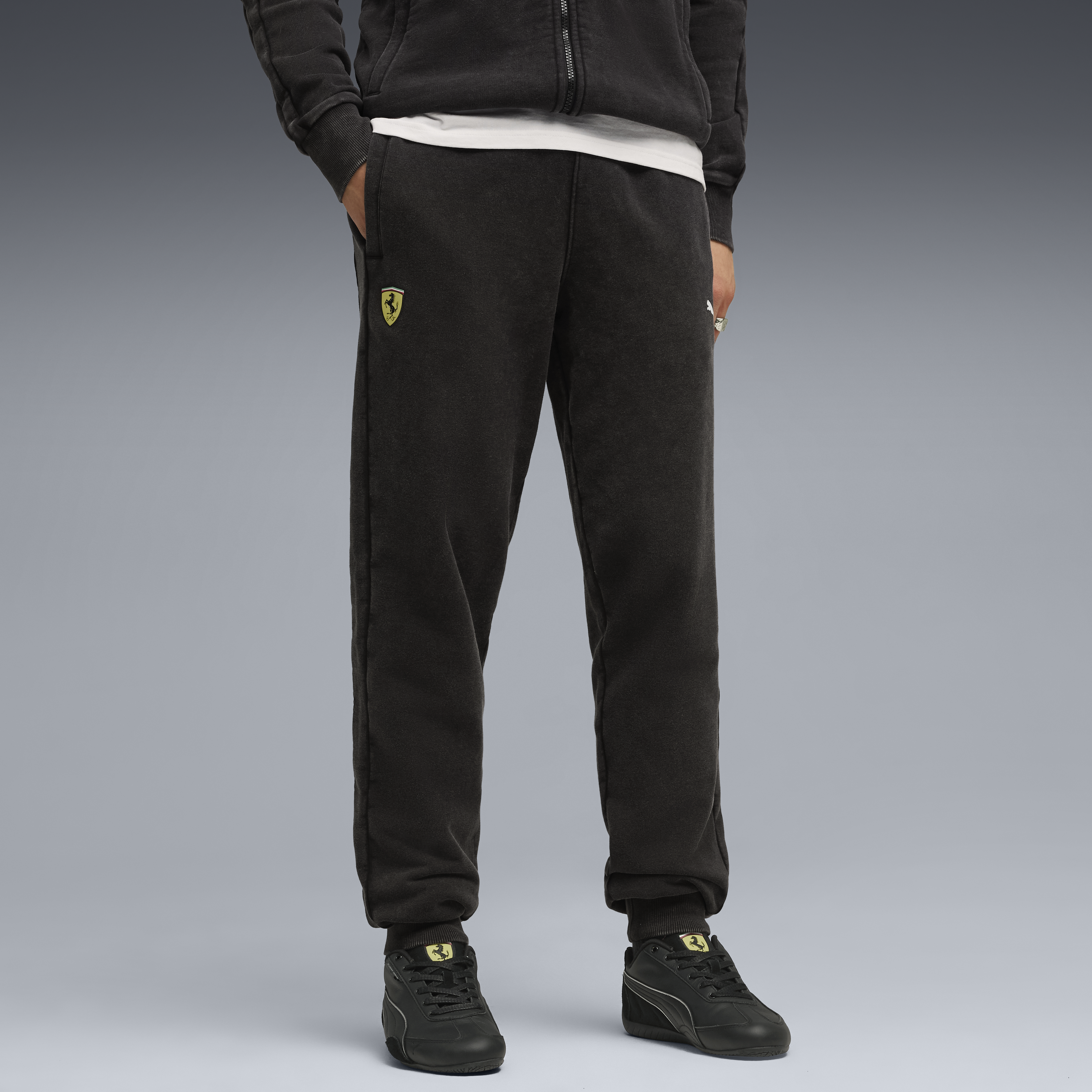 Pantaloni Ferrari, Puma, T7, neri 🔥