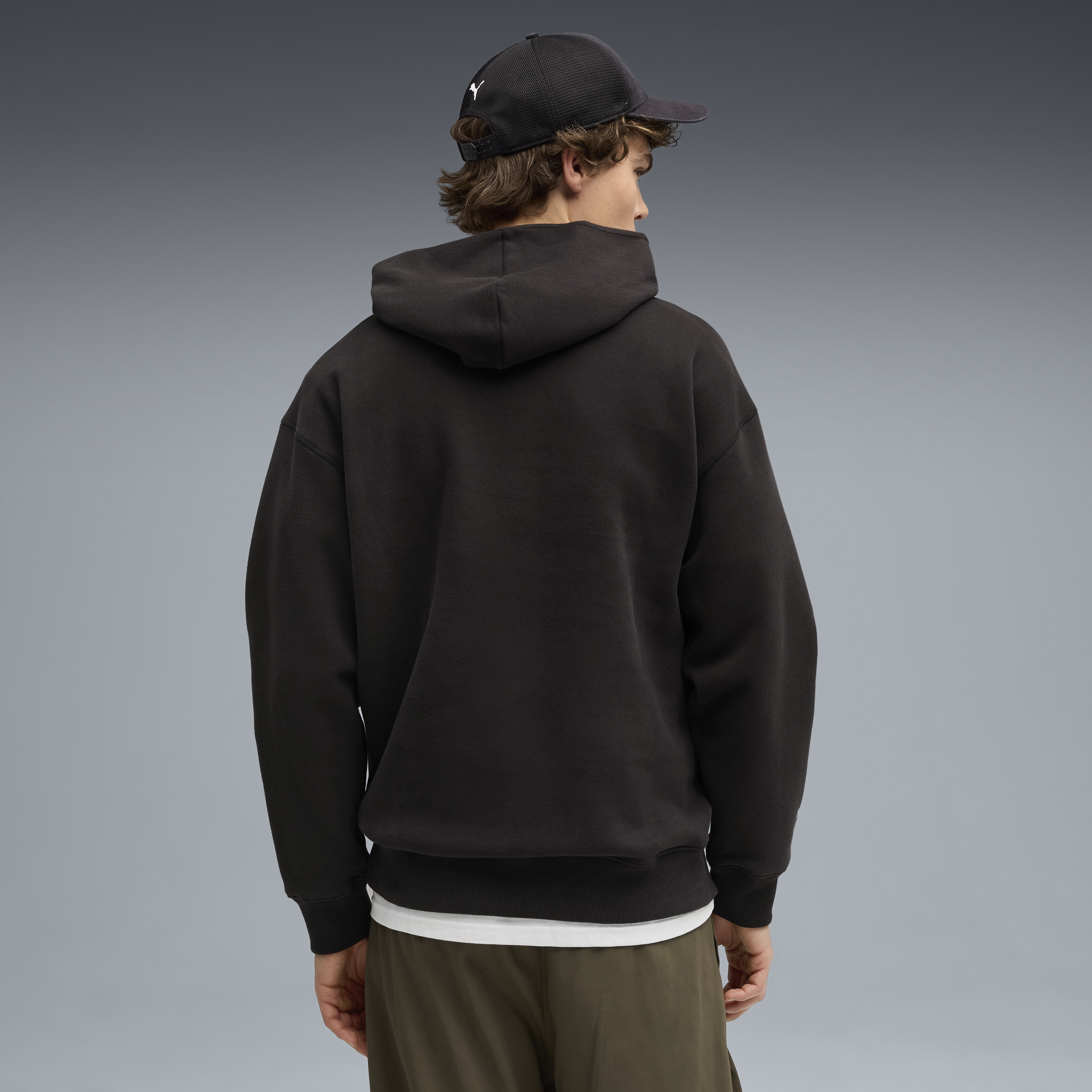 Felpa Ferrari, Puma, abbigliamento sportivo, logo scudetto, nero 🔥