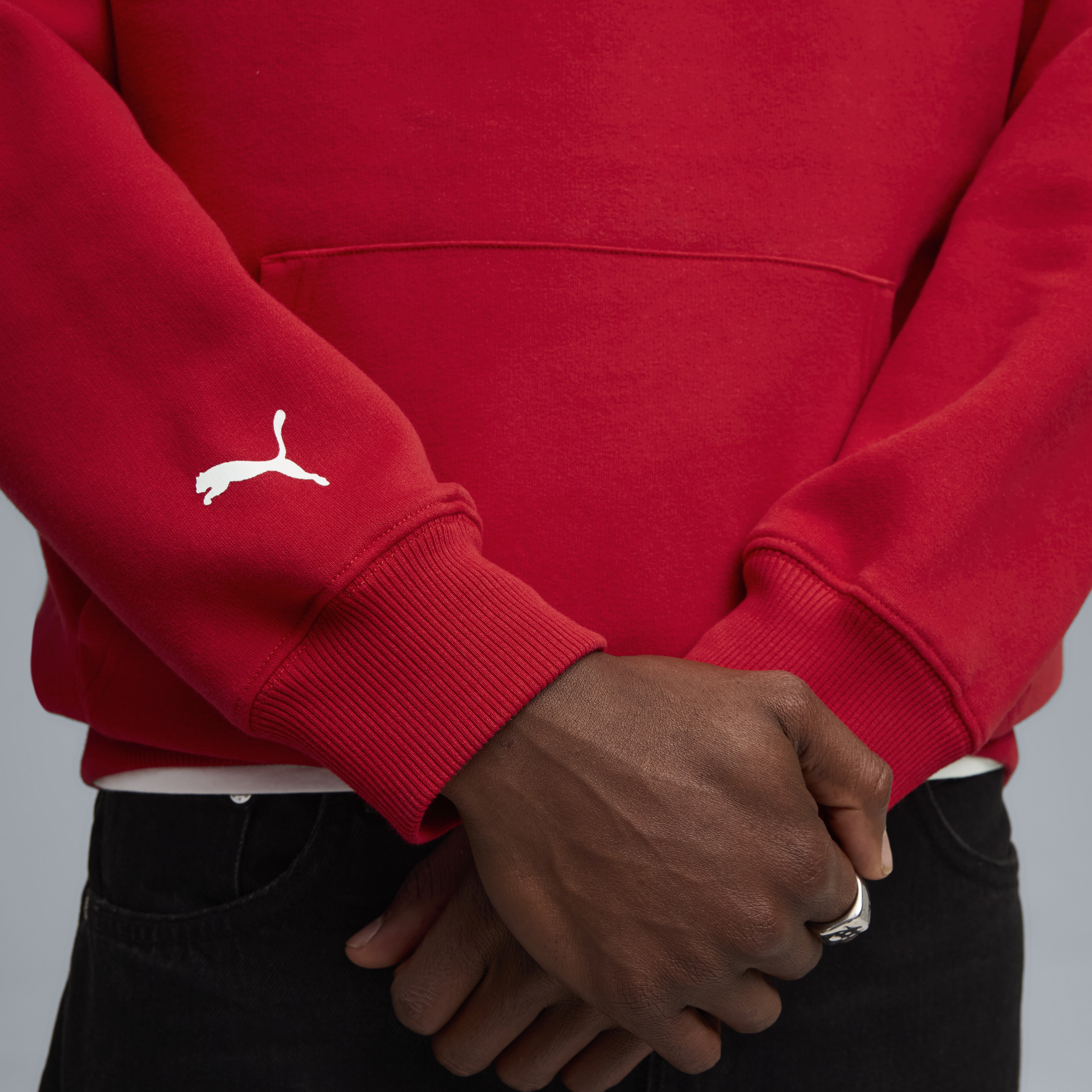 Felpa Ferrari, Puma, abbigliamento sportivo, logo scudetto, rosso 🔥