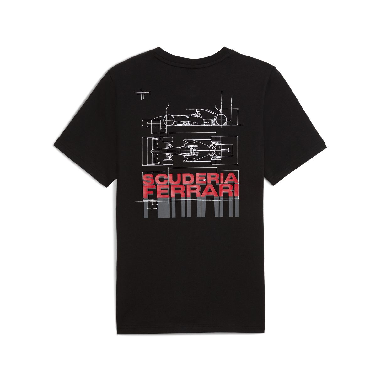 Maglietta grafica Ferrari, Puma, nera 🔥
