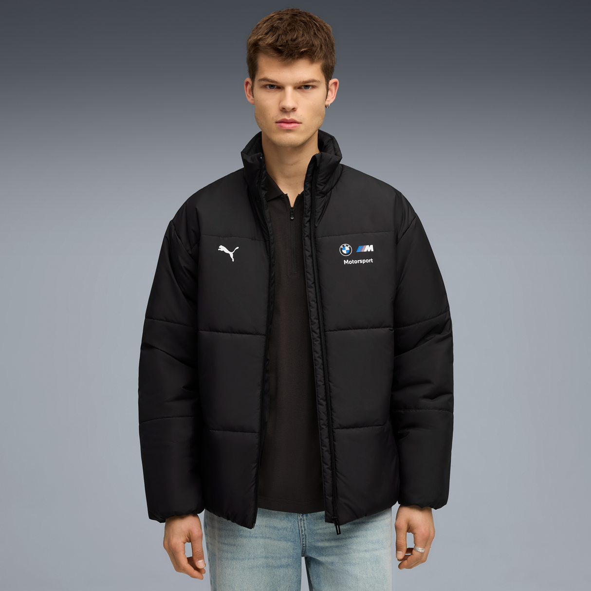 Giubbotto imbottito BMW, Puma, MMS, essential+, nero 🔥