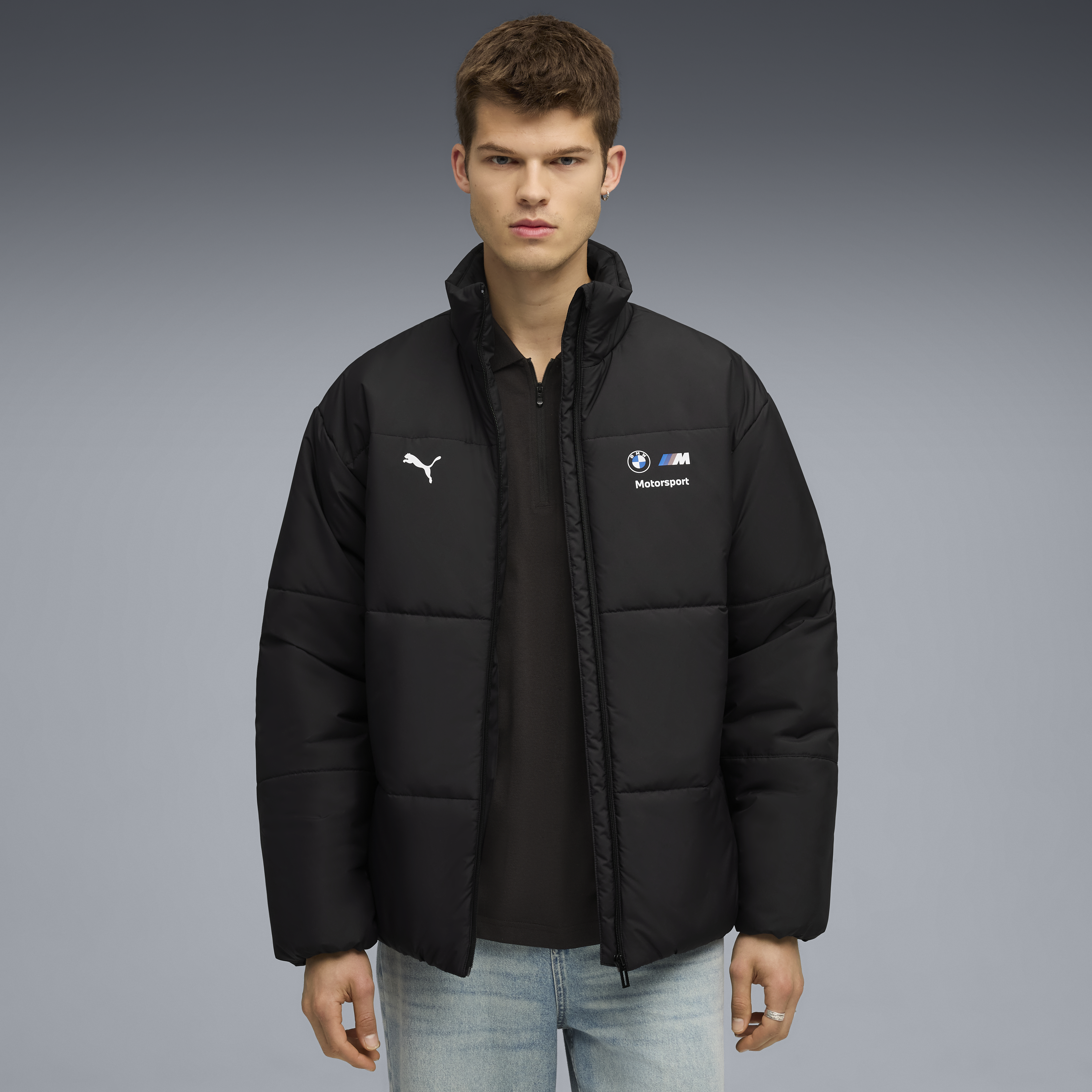 Giubbotto imbottito BMW, Puma, MMS, essential+, nero 🔥
