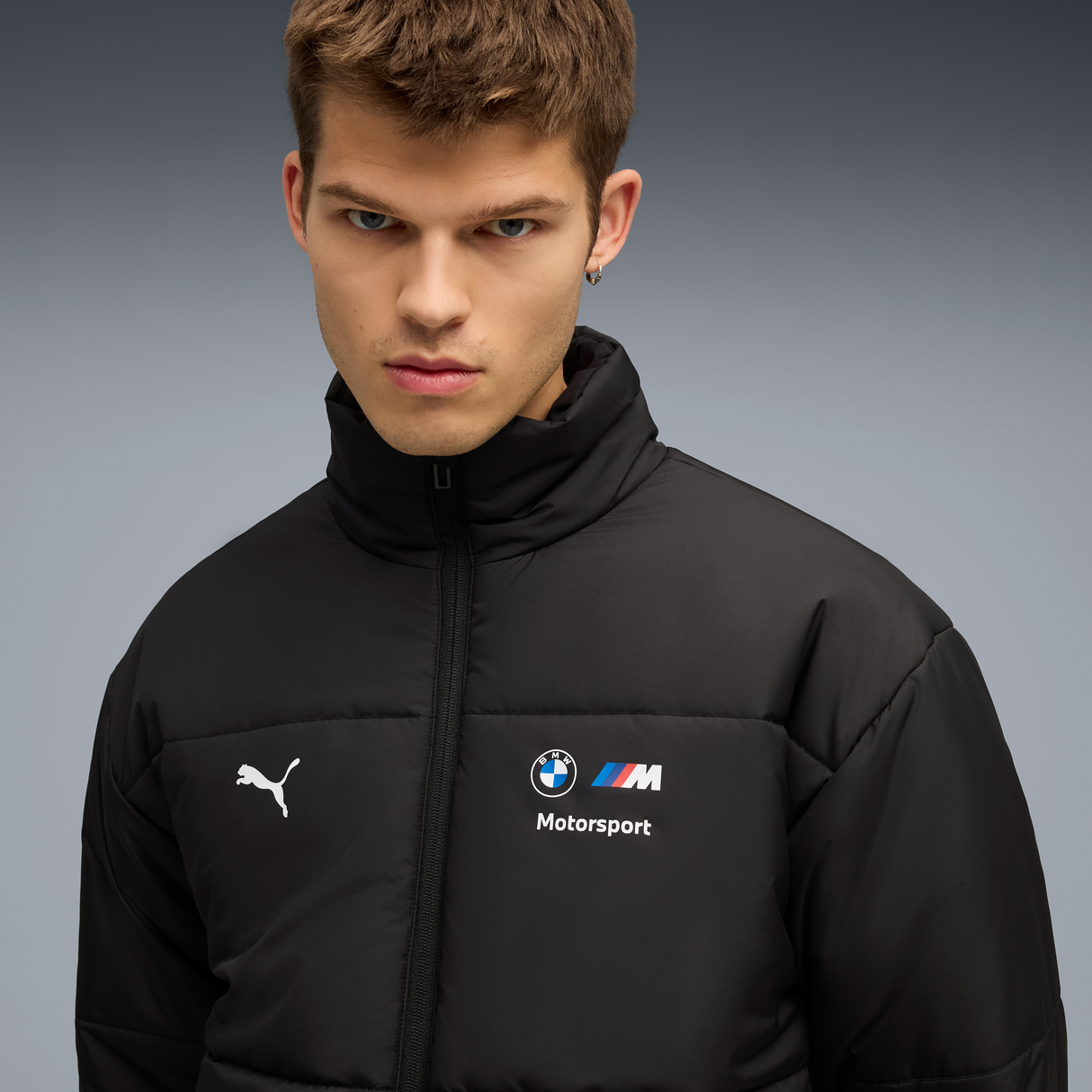 Giubbotto imbottito BMW, Puma, MMS, essential+, nero 🔥